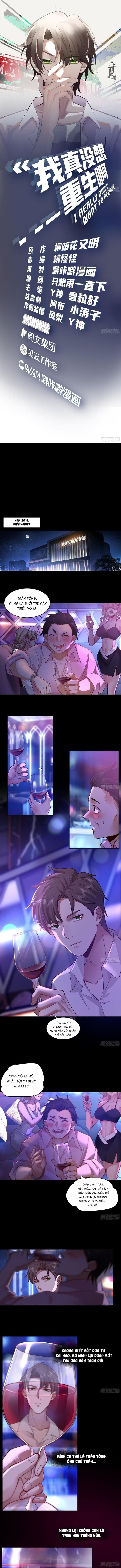 Đọc truyện [Manhuahot] Tôi thật sự không muốn tái sinh đâu - Chap 1